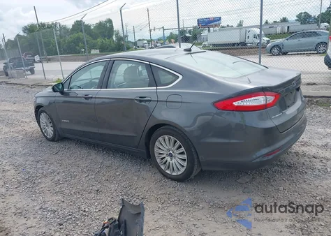 2015 Ford Fusion Hybrid Se из США, поврежденный, VIN 3FA6P0LU5FR166839